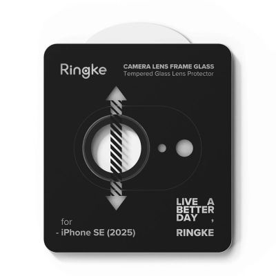6. Osłona aparatu Ringke Camera Frame Protector 2-pack na iPhone 16e / 17e - czarna