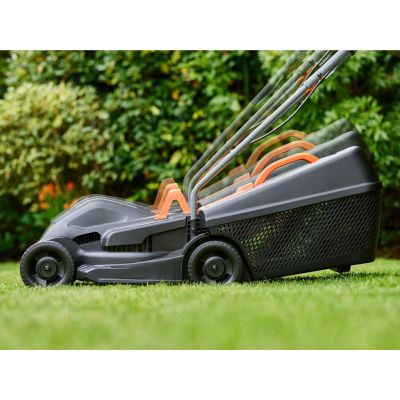 9. Black & Decker BEMW351-QS kosiarka Kosiarka zwykła Czarny, Pomarańczowy