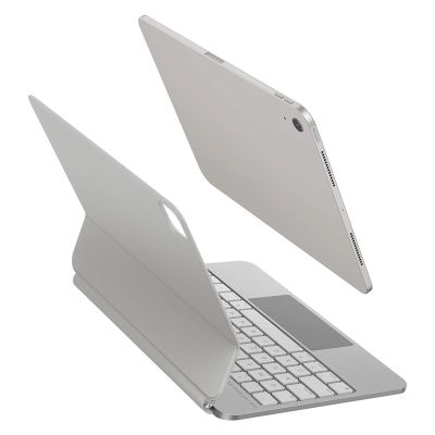 Etui UNIQ Venno Pro Magnetic Smart z klawiaturą na iPad Air 10.9" (2020/2022) / Pro 11" (2021/2022) / Air 11" (2024/2025/2026) - białe