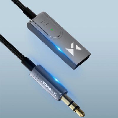 11. Adapter audio Wozinsky WTODB Bluetooth 5.3 / AUX odbiornik dźwięku