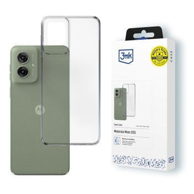 Etui 3mk Clear Case na Motorola Moto G55 5G - przezroczyste