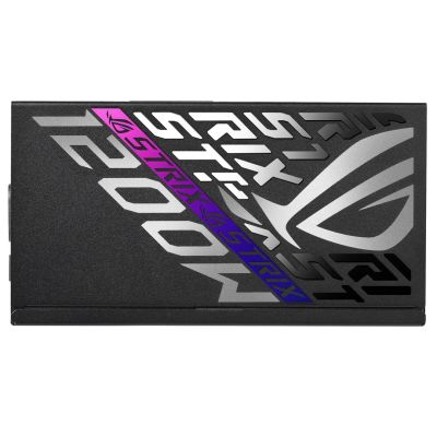22. ASUS ROG -STRIX-1200P-GAMING-E moduł zasilaczy 1200 W 20+4 pin ATX ATX Czarny, Wielobarwny