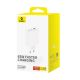 5. Ładowarka GaN Baseus Cube Pro 65W 2x USB-C USB-A - biała