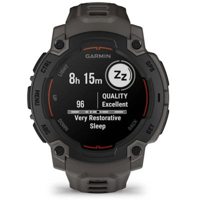 6. Smartwatch Garmin Instinct E - 45mm black/charcoal
