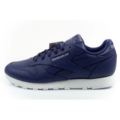 2. Reebok buty sportowe damskie sneakersy Classic fioletowe skóra modne