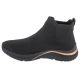 2. Skechers Arch Fit S-Miles - Sock Walk 155580-BBK Czarne 37