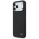 2. Etui Mercedes Leather Large Laurel Leave MagSafe na iPhone 17 Pro Max - czarne