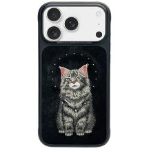 Etui Nimmy Lucky Fashion Cat MagSafe na iPhone 17 Pro - czarne