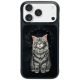 Etui Nimmy Lucky Fashion Cat MagSafe na iPhone 17 Pro - czarne