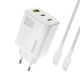 Ładowarka sieciowa Dudao A29C 65W GaN + kabel USB-C - biała