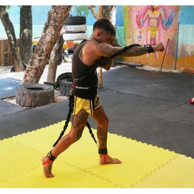 3. P4 - Zestaw gum treningowych do boksu i kickboxingu  - Ręce + Nogi