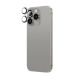 3. Szkło hartowane AMAZINGTHING AR Aluminium 3 Lens Glass z ramką na soczewki aparatu do iPhone 16 Pro / 16 Pro Max - szare