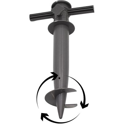 11. PODSTAWA BAZA DO PARASOLA 30x17x6CM SZARA