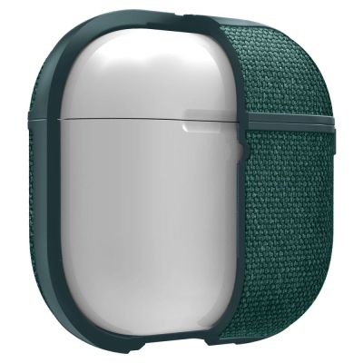 8. Etui Spigen Urban Fit na AirPods 4 - zielone