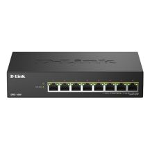 D-Link DMS-108P/E przełącznik sieciowy Nie zarządzany 2.5G Ethernet (100/1000/2500) Obsługa PoE Czarny