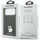 8. Etui Karl Lagerfeld Silicone Choupette Metal Pin iPhone 18 Pro Max / 17 Pro Max - czarne