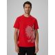 T-shirt bawełniany kibica męski 4F 4FRSS26TTSHM4200-62S