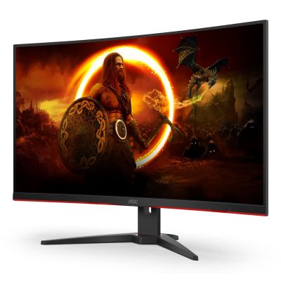4. MONITOR AOC LED 32" C32G2ZE/BK