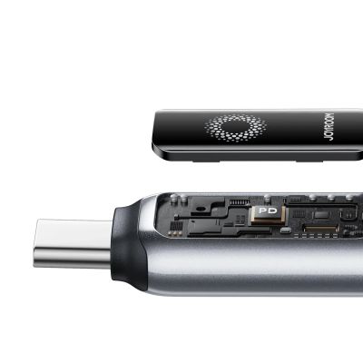 6. Kabel Joyroom S-A55 StarFlight 66W USB-A - USB-C 1,2m - czarny