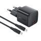 2. Ładowarka sieciowa Acefast A118 30W GaN USB-C z kablem USB-C - USB-C 1.2m - czarna