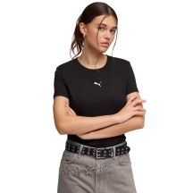 Koszulka damska Puma Ess Centered Cat Logo Tee czarna 692916 01