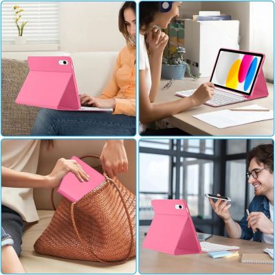 9. Etui Tech-Protect SC Pen na iPad 10.9” 10 / 2022 / 11” 11 / 2025 - różowe