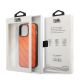 8. Etui Karl Lagerfeld Perforated Allover na iPhone 13 Pro / 13 6,1" - pomarańczowe