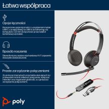 Słuchawki nauszne POLY Blackwire 5220 8X231AA