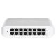 4. Switch Ubiquiti UniFi Lite 16 PoE 16p PoE ( PoE+: 8;) Managed Gigabit (USW-Lite-16-PoE-EU)