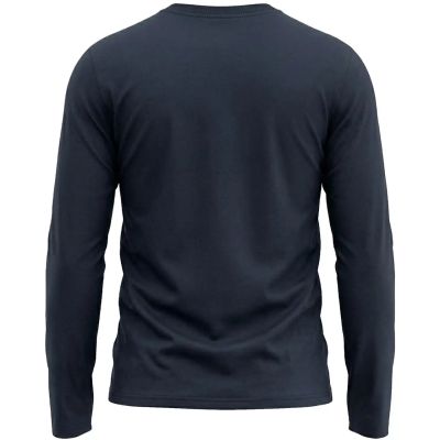2. Koszulka męska 4F Longsleeve M611 granatowa 4FWMM00TLONM611 31S