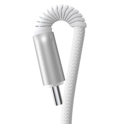 6. Kabel Joyroom S-A51 Cutting-Edge Series 3A USB-A - USB-C 1,2m - jasnoszary