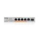 6. Switch Zyxel XMG-105HP 6p PoE (PoE++: 4) 70W Unmanaged Multigigabit