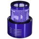 12. Odkurzacz pionowy DYSON Cyclone V10 Absolute (151W; kolor czerwony)