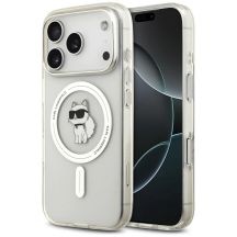 Etui Karl Lagerfeld IML Choupette MagSafe na iPhone 17 Pro - przezroczyste