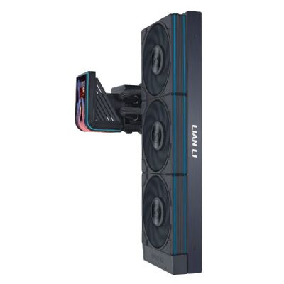 4. Lian Li HydroShift II OLED Curved 360 UNI FAN P28 AiO-Wasserkühlung, 360 mm, OLED-Display, P28-Lüfter - schwarz