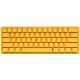 7. Ducky One 3 Mini Yellow klawiatura Gaming USB QWERTY US English Żółty
