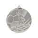 Medal srebrny- piłka nożna - medal stalowy