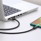7. Kabel Baseus Display Fast Charging Data USB-A / USB-C 66W 1 m - czarny
