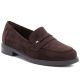 Półbuty damskie loafersy lordsy brązowe Potocki SZ12832