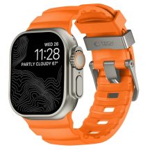 Pasek Tech-Protect Motion na Apple Watch 44 / 45 / 46 / 49 mm - pomarańczowy