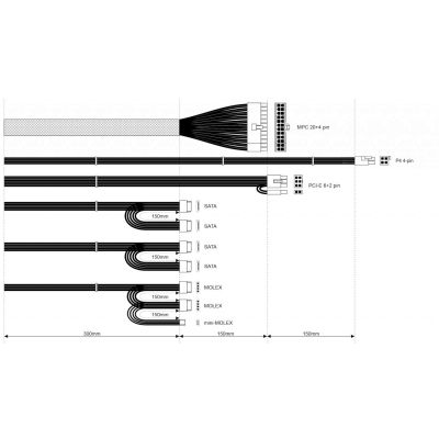 3. Zasilacz Akyga Basic AK-B1-600 (600 W; Pasywne; 120 mm)