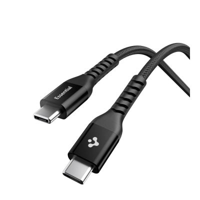 Kabel Spigen EB10010CCA Essential USB-C / USB-C 100W 100CM - czarny