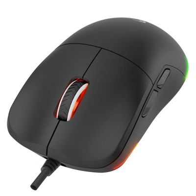 6. RAMPAGE MYSZ GAMINGOWA PRZEWODOWA 12800DPI BLINK BLACK