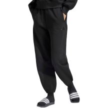 Spodnie damskie adidas Kit Small Logo Regular Cuffed czarne KU7935