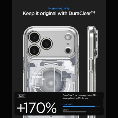 6. Etui Spigen Ultra Hybrid MagSafe Zero One na iPhone 18 Pro Max / 17 Pro Max - białe