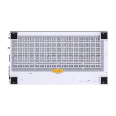 23. Obudowa PC Jonsbo D32 STD Biała Obudowa, Mini Obudowa, mATX, Szkło Hartowane - Białe