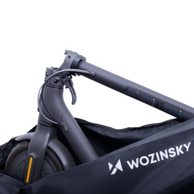 7. Wozinsky wodoodporny pokrowiec na hulajnogę torba na hulajnogę czarna (WSB5BK)