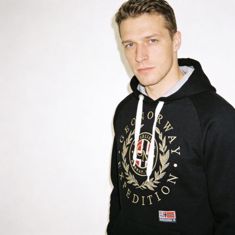 7. Bluza Geographical Norway Giger DB 100 M WZ3045H/GN-Black