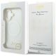 8. Etui Guess IML Gradient Script Metal MagSafe na iPhone 17 - białe
