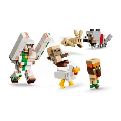 5. LEGO Minecraft 21592 - Atak kurzego jeźdźca na pustyni